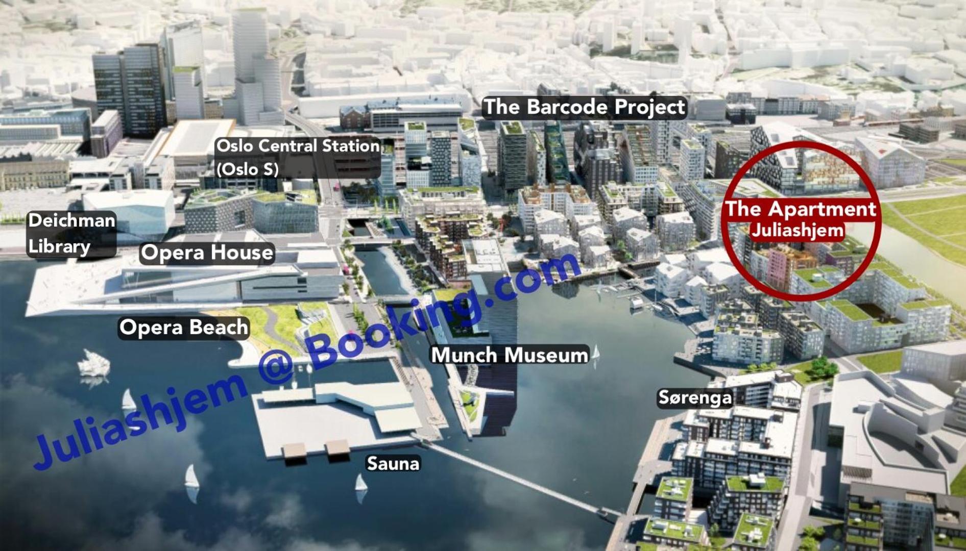 Bjorvika Opera & Munch Area - By The Sea & In The City, Near Oslo Centralstation 외부 사진
